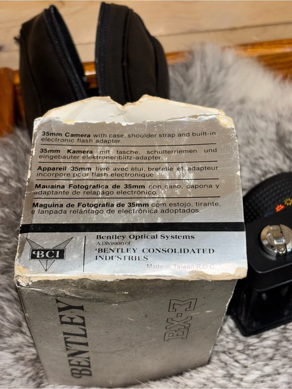 Vintage Bentley BX-3 35mm Film Camera 50mm Lens Case Original Box Retro